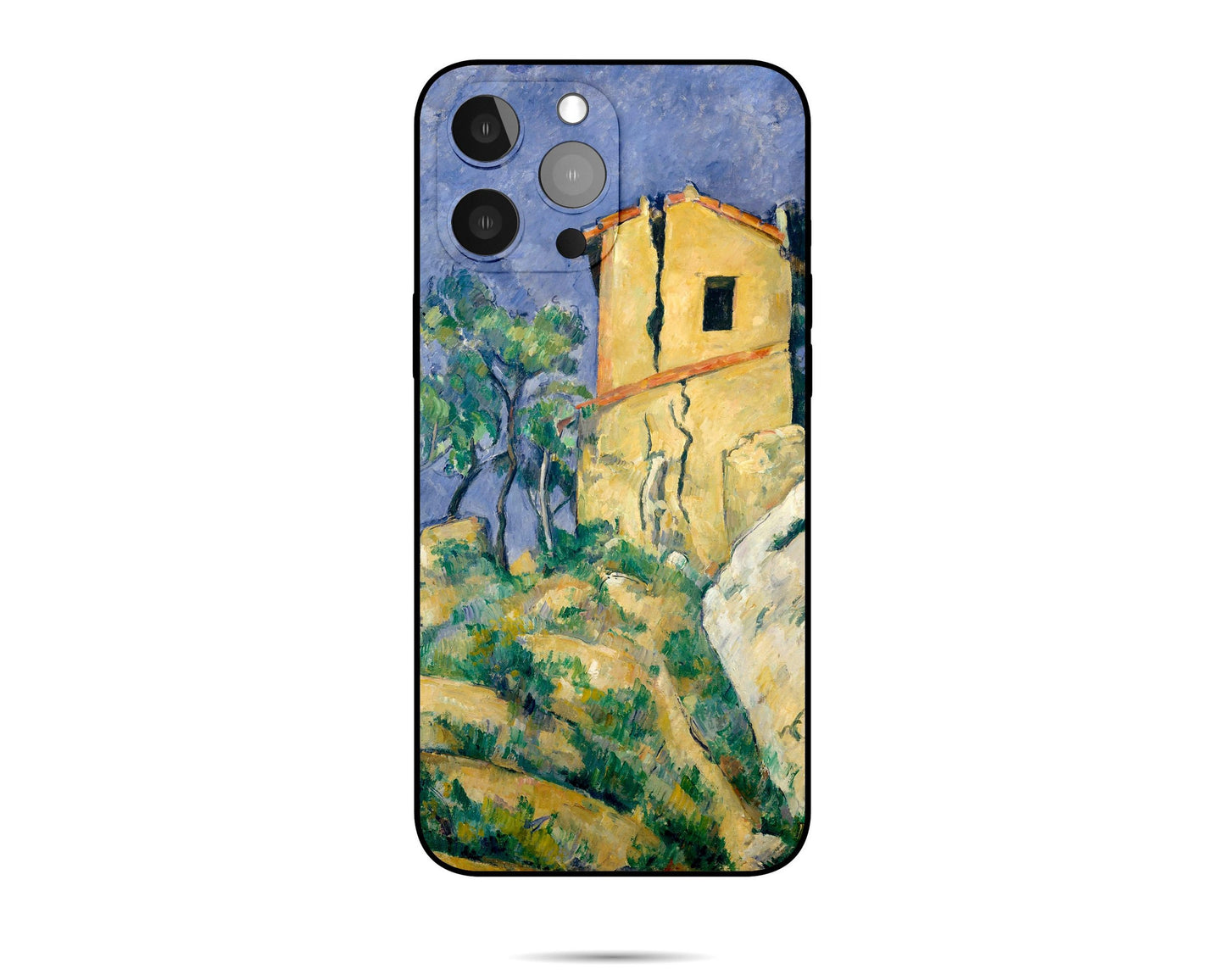 Iphone 14 Case Of Paul Cézanne Famous Landscape Painting, Iphone 8Plus, Iphone 7 Plus Case, Designer Iphone Case, Birthday Gift, Silicone