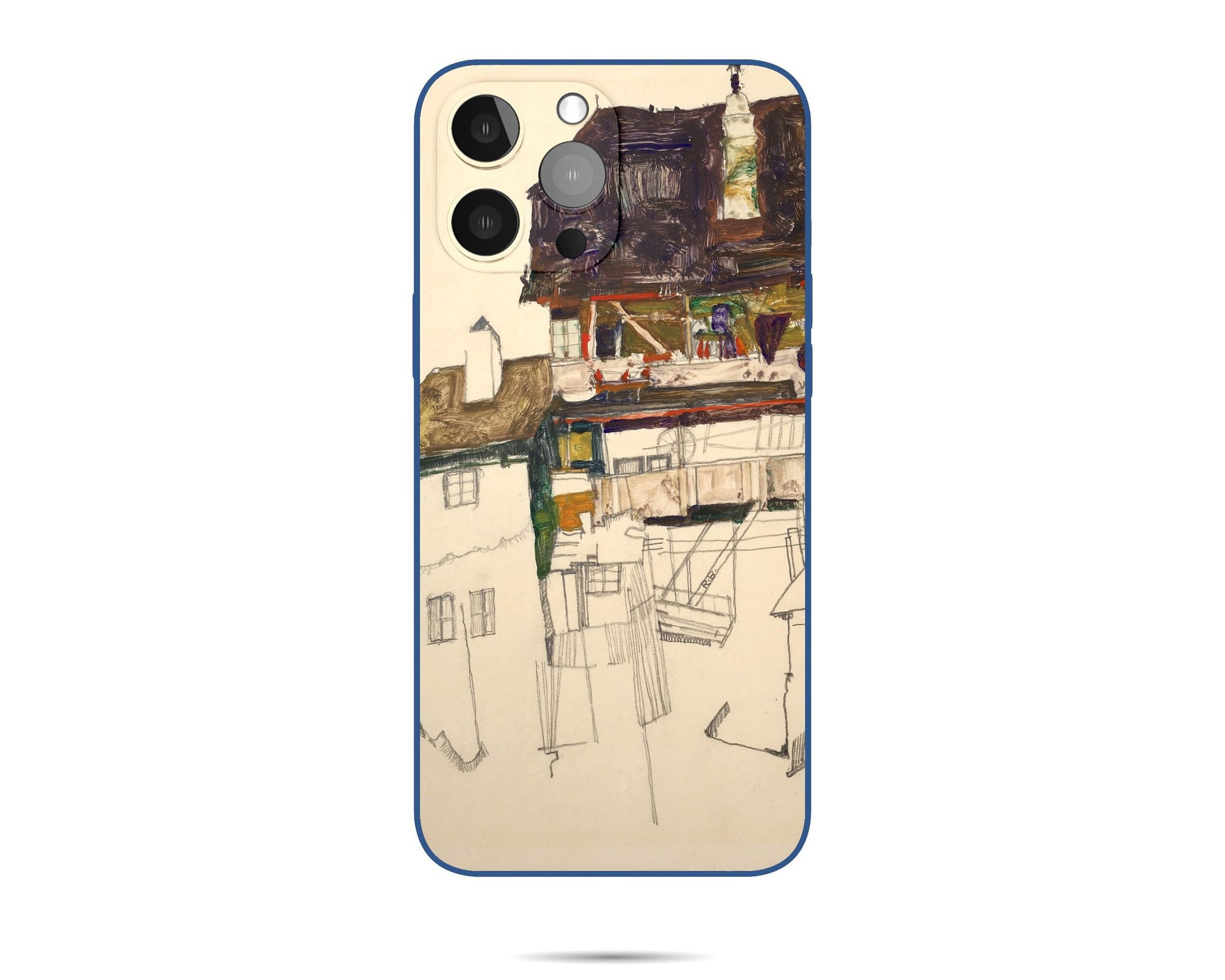Iphone 14 Case Of Egon Schiele Famous Painting, Iphone 11 Pro Max, Iphone 7, Expressionist , Iphone Protective Case, Silicone Case