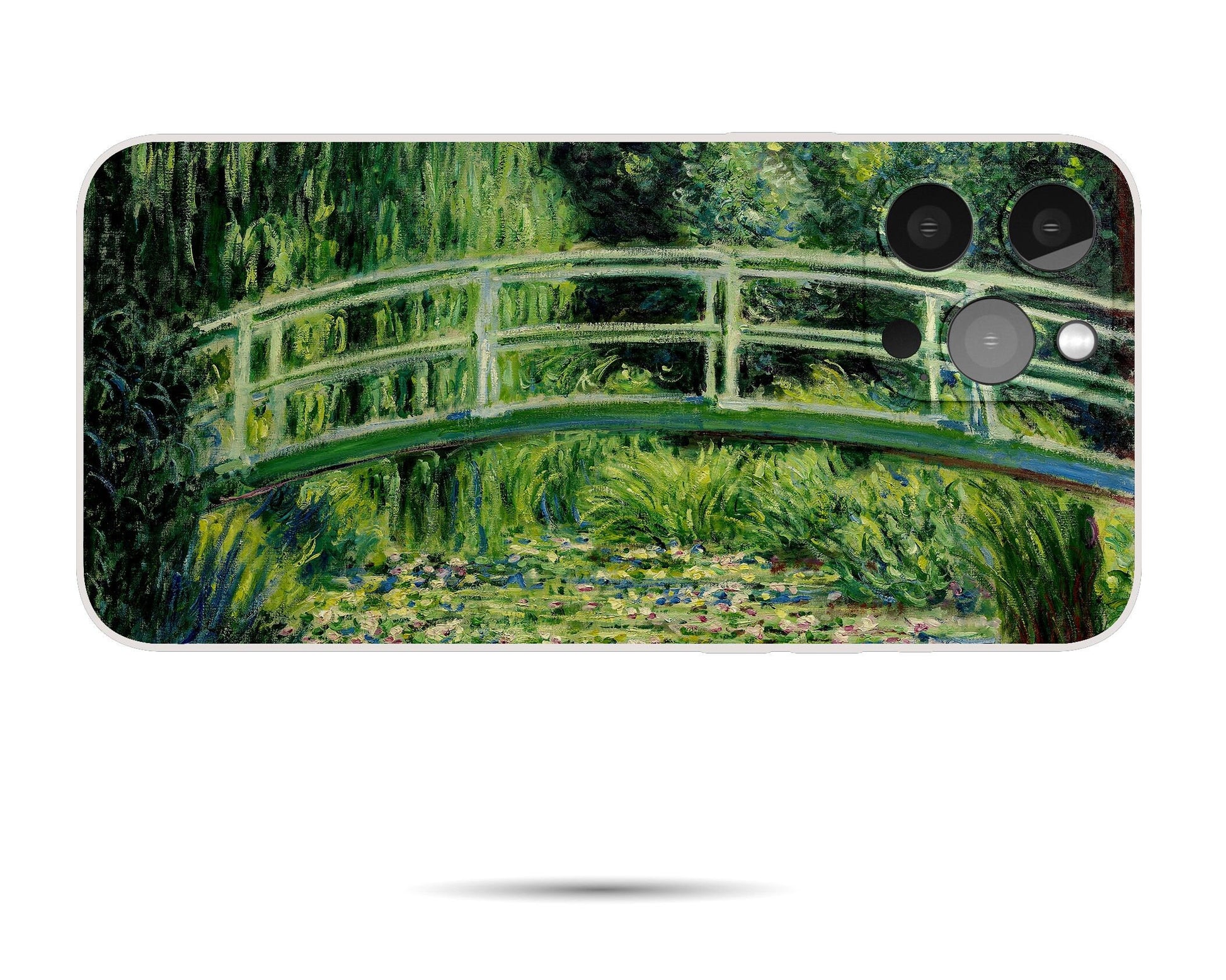 Claude Monet Japanese Bridge Over Waterlily Pond Iphone Case, Iphone 11 Case, Iphone Xs Max Case, Iphone 8 Plus Case Art, Aesthetic Iphone