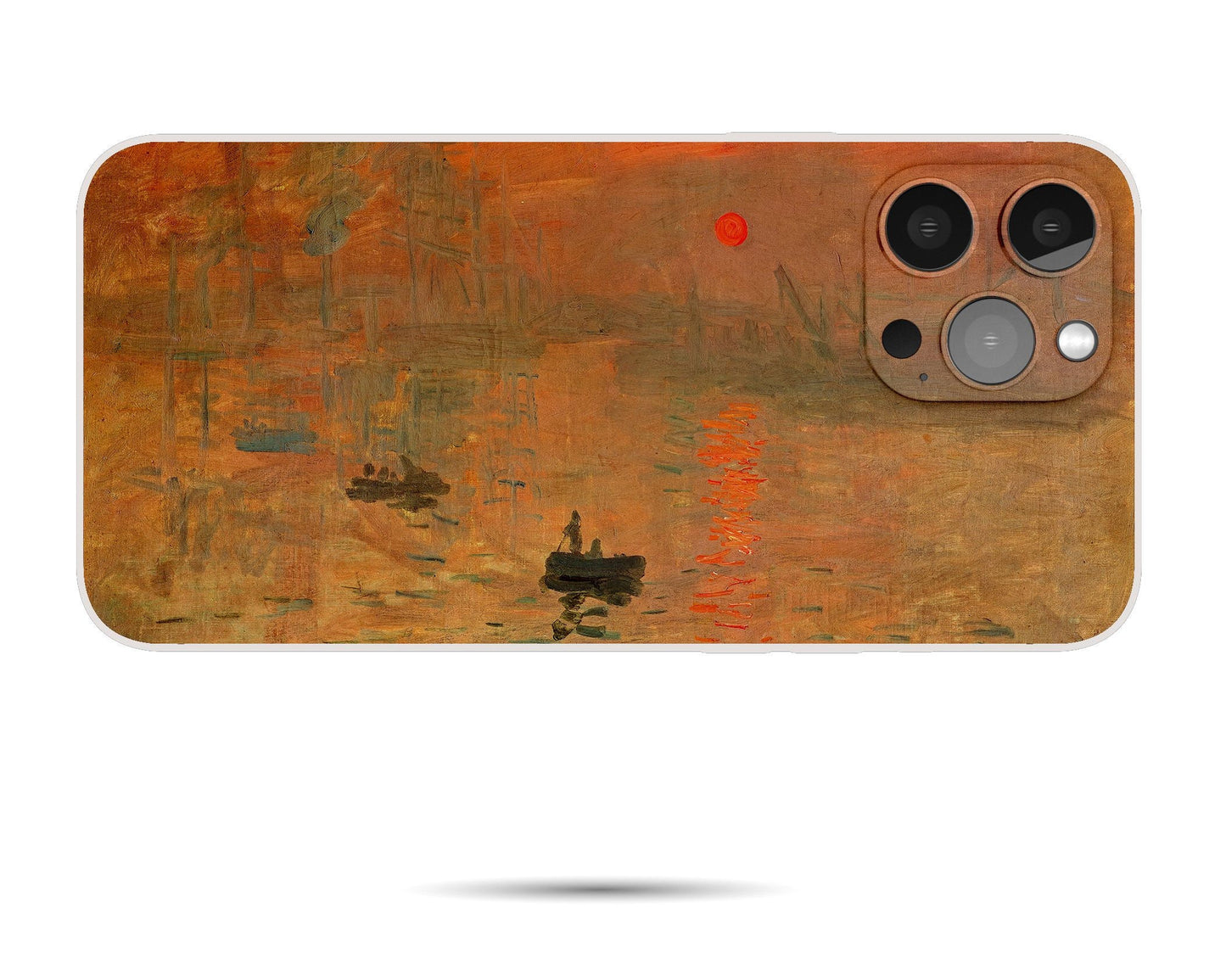 Claude Monet Famous Painting Impression Sunrise, Iphone Case, Iphone 12 Case, Iphone Xs Case, Iphone 8 Plus Case Art, Designer Iphone Case