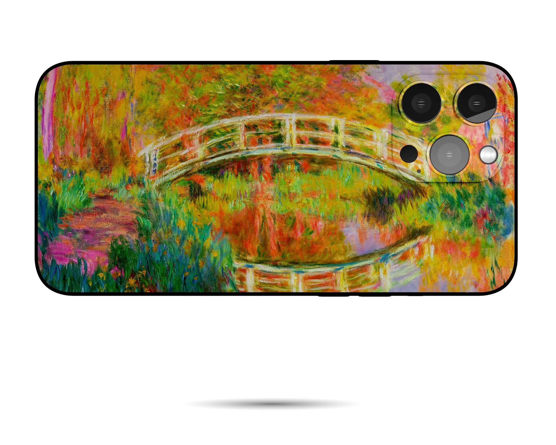 Claude Monet Art Japanese Bridge Giverny Iphone Cover, Iphone Xr, Designer Iphone 8 Plus Case, Iphone Case Protective, Iphone Case Matte