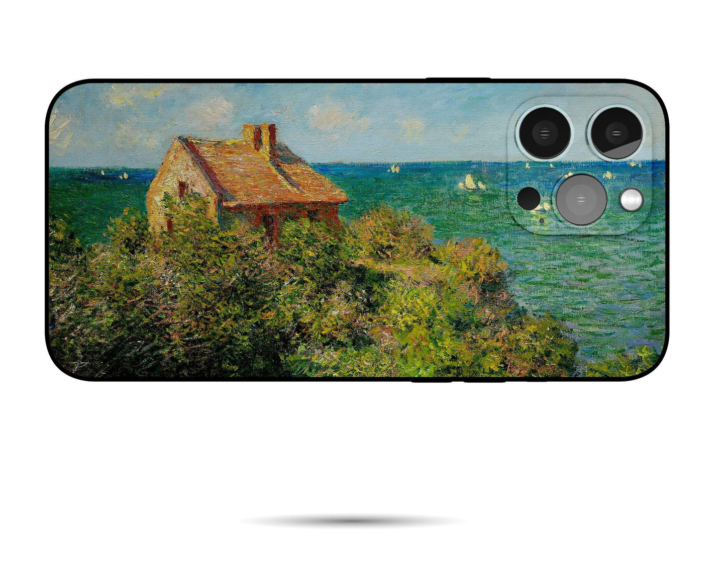 Claude Monet The Fisherman'S House At Varengeville Iphone Cover, Iphone 12 Pro Case, Iphone Se 2020, Iphone 8 Plus Case Art, Silicone Case