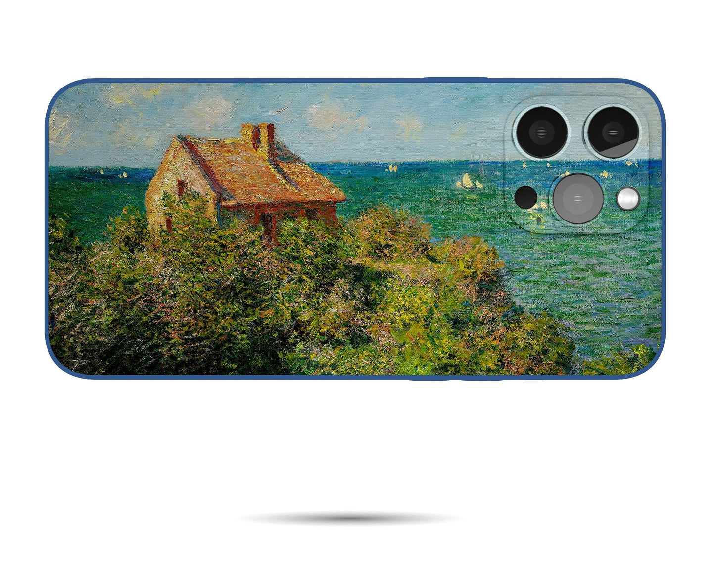 Claude Monet The Fisherman'S House At Varengeville Iphone Cover, Iphone 12 Pro Case, Iphone Se 2020, Iphone 8 Plus Case Art, Silicone Case