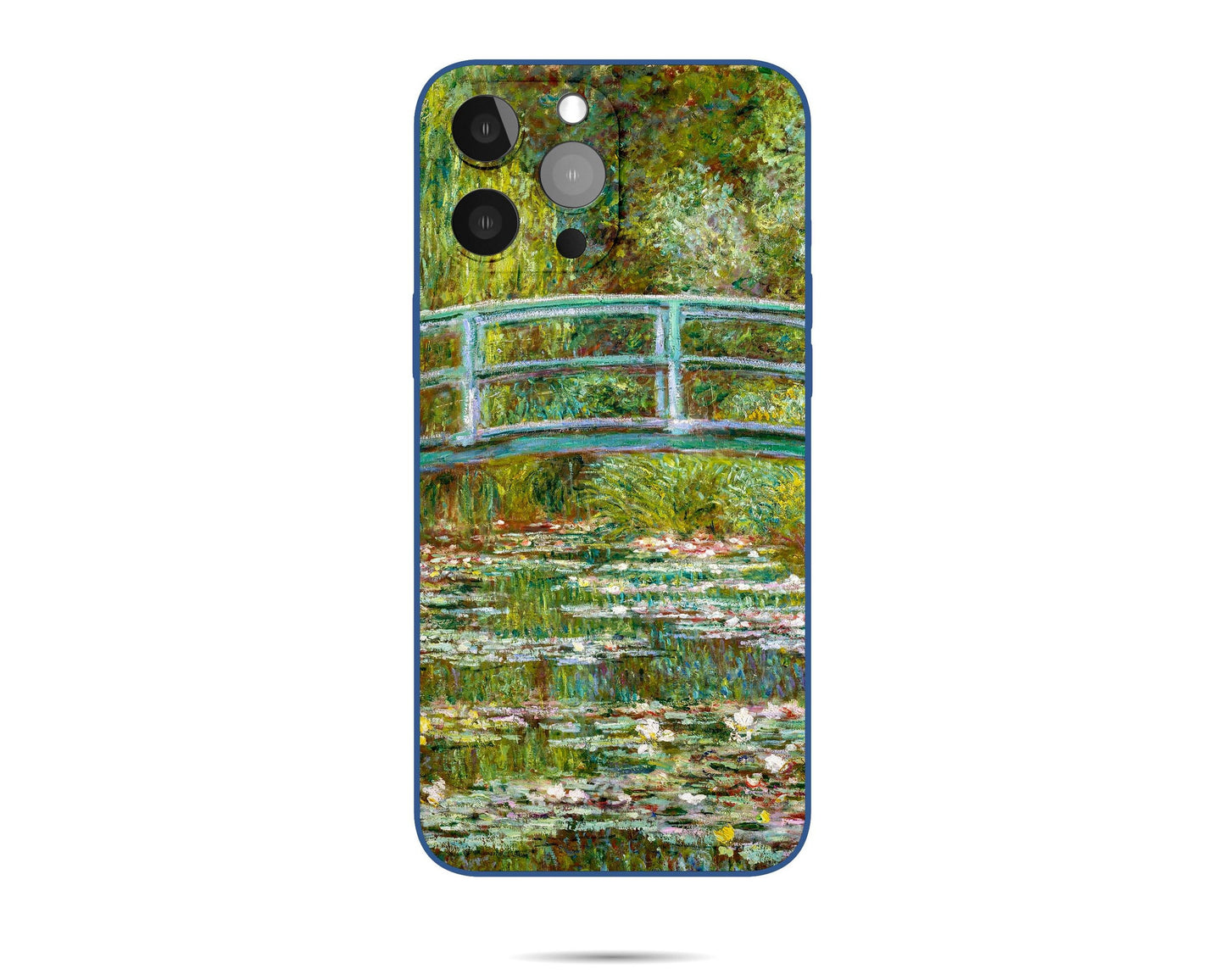 Claude Monet The Japanese Bridge Iphone Case, Iphone 11, Iphone Cases, Iphone 8 Plus Case Art, Vivid Colors, Designer Iphone 8 Plus Case