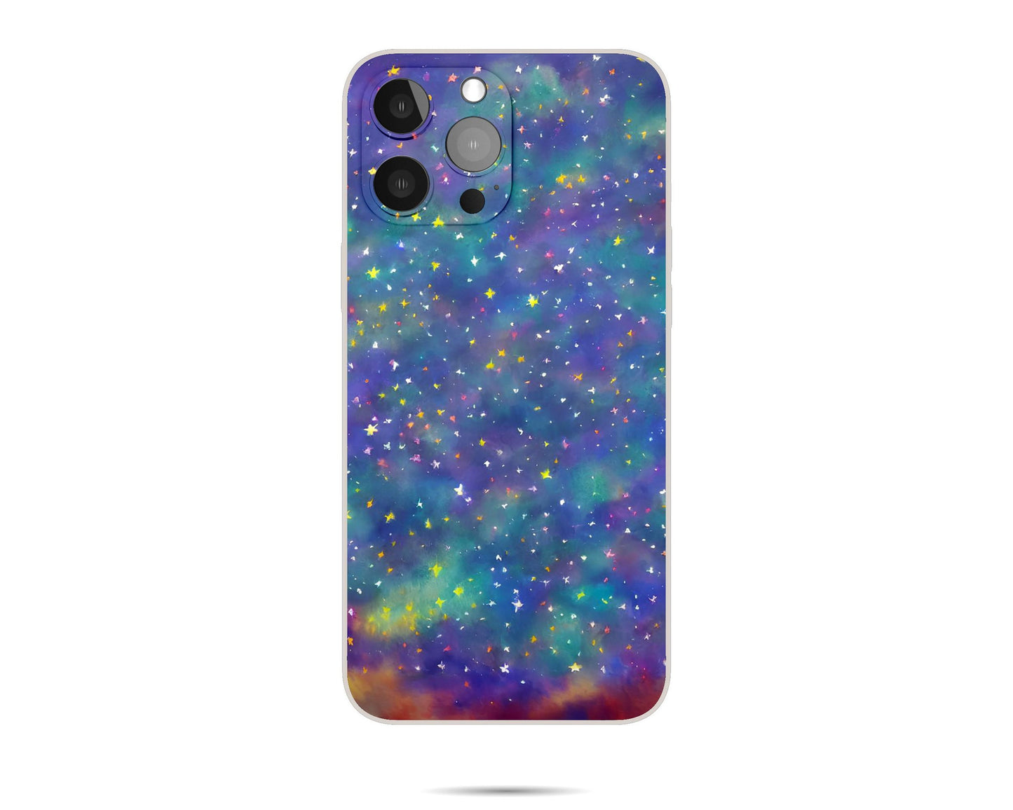 George Miller Original Watercolor Starry Night Iphone Case, Iphone 12 Pro Max, Iphone 7 Case, Iphone 8 Plus Case Art, Iphone Case Silicone