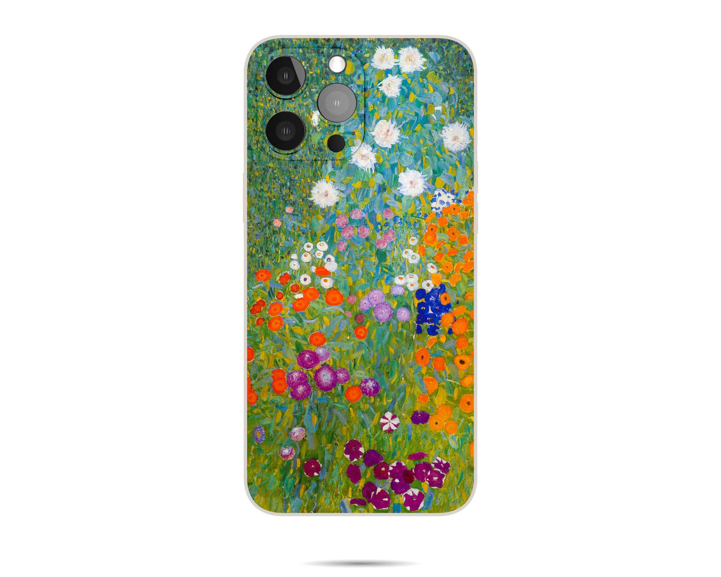 Iphone Case Of Gustav Klimt Painting Cottage Garden, Iphone 11 Pro Max, Designer Iphone 8 Plus Case, Iphone Case Protective, Silicone Case