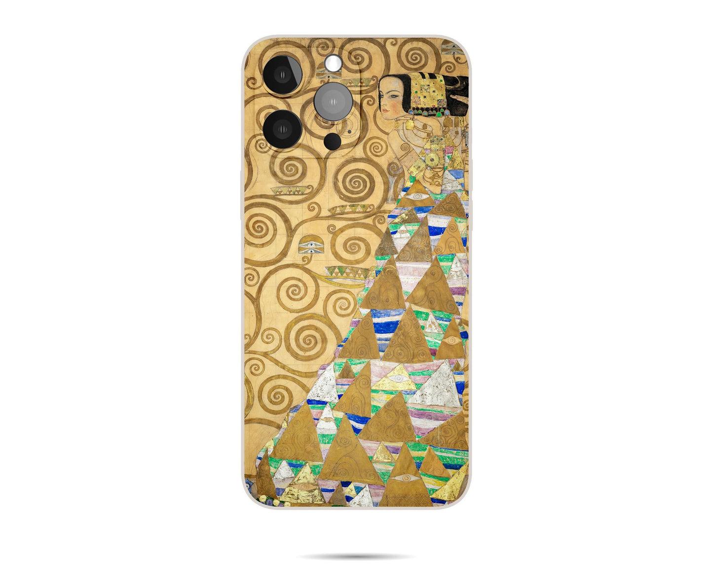 Iphone Case Of Gustav Klimt Expectation (Dancer), Iphone 11 Pro Max, Iphone Se Case, Designer Iphone Case, Gift For Her, Silicone Case