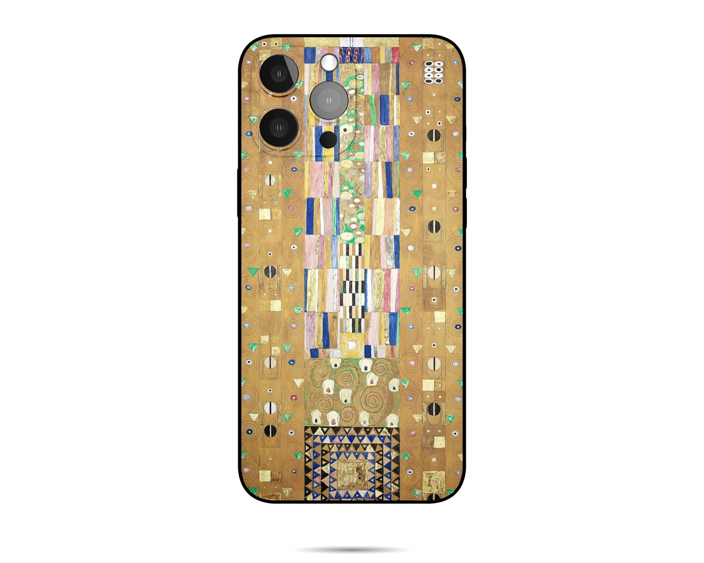 Iphone Case Of Gustav Klimt Abstract Painting Knight Iphone Cover, Iphone 12 Mini Case, Iphone Xs Max Case, Birthday Gift, Iphone Case Matte