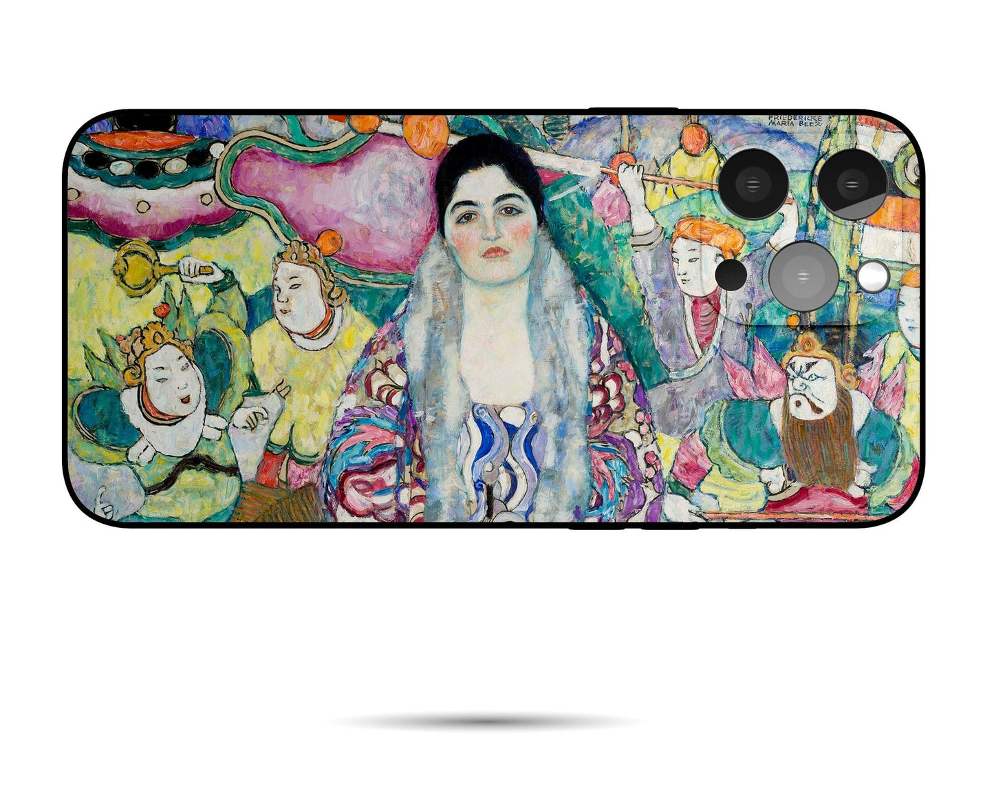 Gustav Klimt Painting Portrait Of Friedericke Maria Beer Iphone Case, Iphone 13 Pro Max, Aesthetic Phone Case, Gift For Her, Silicone