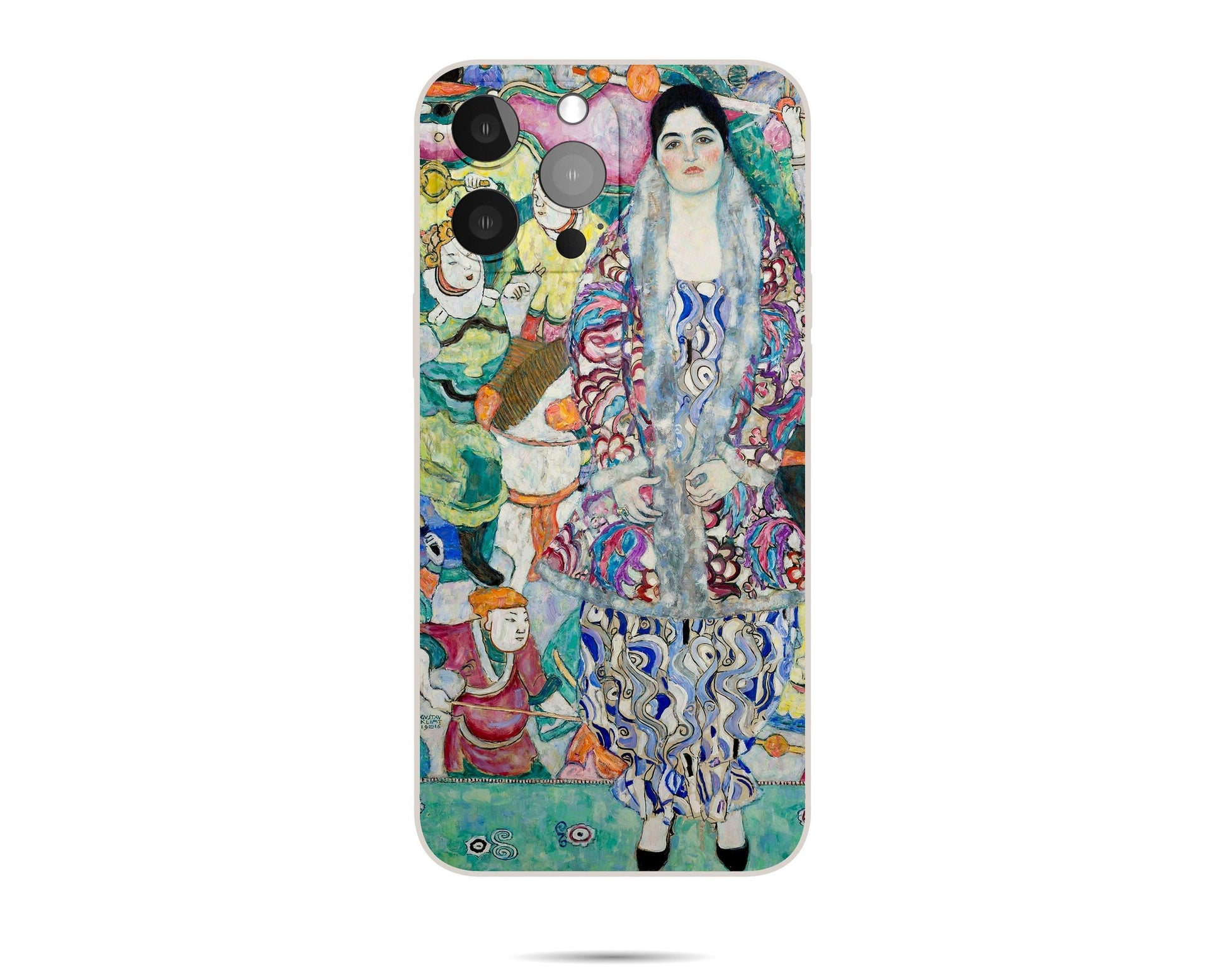 Iphone Case Of Gustav Klimt Art Portrait Of Friedericke Maria Beer Iphone Cover, Iphone 8, Iphone Se Case, Art Nouveau, Iphone Case Matte