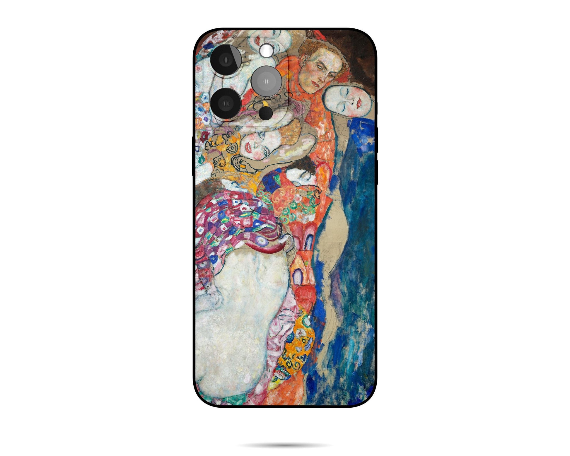 Iphone Case Of Gustav Klimt Painting The Bride, Iphone Cover, Iphone 12 Pro Case, Iphone Se 2020, Art Nouveau, Vivid Color, Aesthetic Iphone