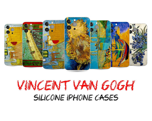 Vincent Van Gogh Iphone 14 Cover, Iphone 12 Pro Case, Iphone Xs Max Case, Iphone 8 Plus Case, Aesthetic Phone Case, Iphone Case Protective