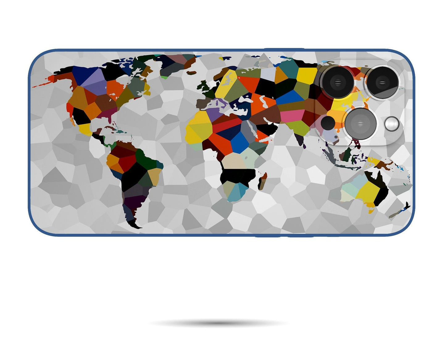World Map Abstract Iphone 14 Case, Iphone 14 Mini Case, Iphone Xr Case, Iphone 8 Plus Case, Designer Iphone Case, Birthday Gift, Matte