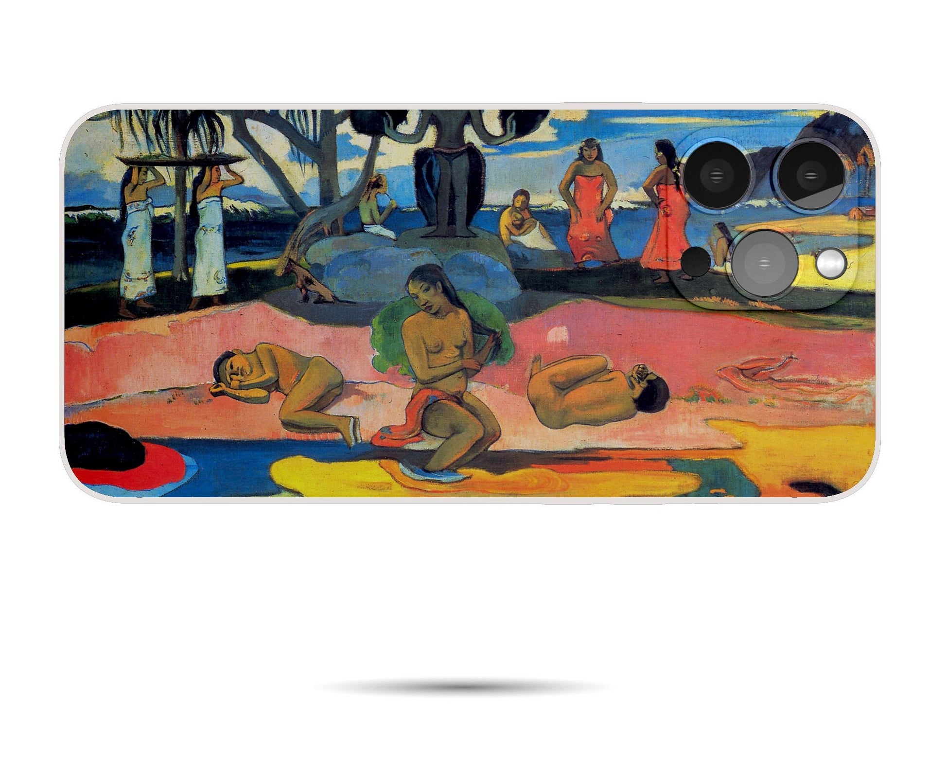 Iphone 14 Case Of Paul Gauguin Famous Painting, Iphone 8 Plus, Iphone 7 Case, Aesthetic Phone Case, Birthday Gift, Iphone Case Silicone