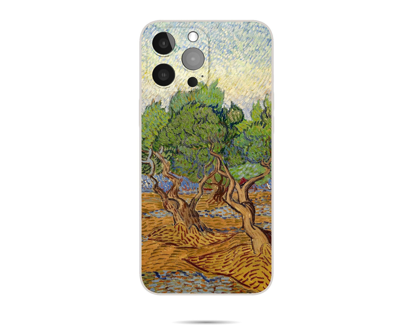 Iphone 14 Plus Case Of Vincent Van Gogh Painting Olive Grove, Iphone 8, Iphone 7 Plus Case, Iphone Protective Case, Iphone Case Silicone