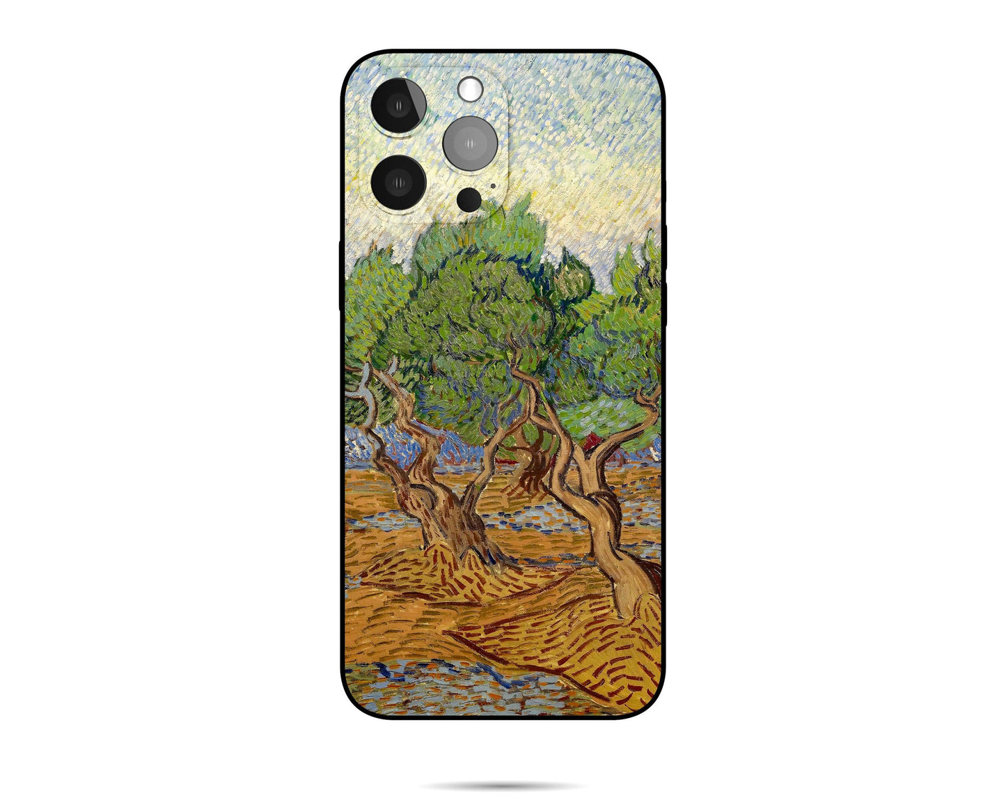 Iphone 14 Plus Case Of Vincent Van Gogh Painting Olive Grove, Iphone 8, Iphone 7 Plus Case, Iphone Protective Case, Iphone Case Silicone