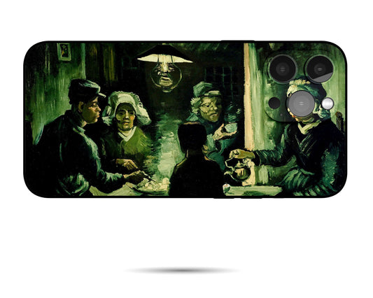Iphone 14 Case Of Vincent Van Gogh Painting The Potato Eaters, Iphone 8 Case, Iphone Xs Case, Iphone Protective Case, Iphone Case Silicone