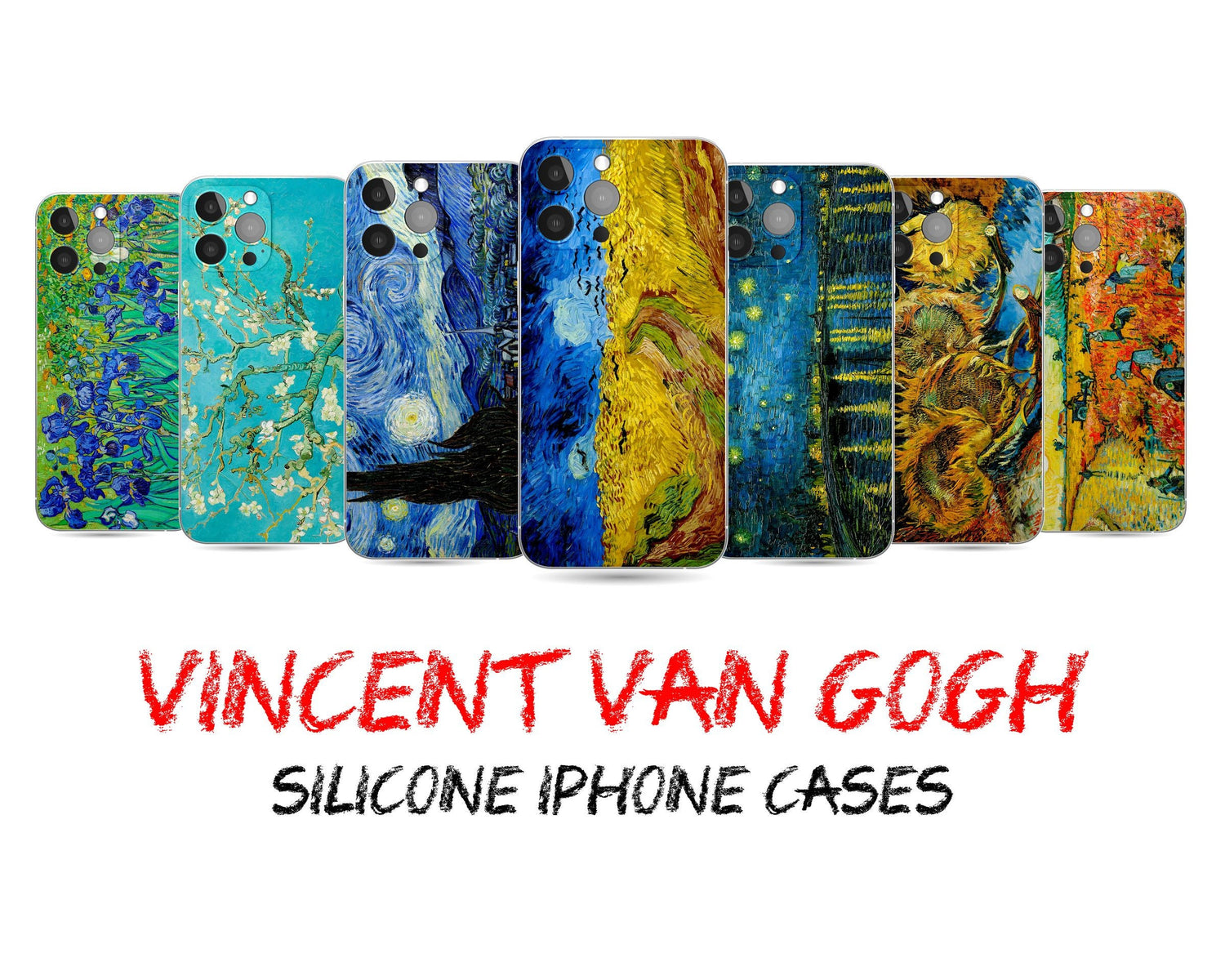 Vincent Van Gogh Iphone 14 Cover, Iphone 14 Plus Case, Iphone 7 Plus, Iphone 8 Plus Case Art, Designer Iphone 8 Plus Case, Birthday Gift