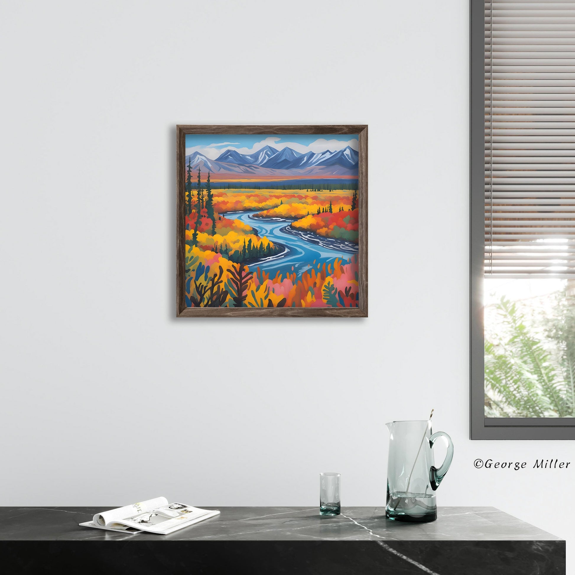 Kobuk Valley National Park USA Travel Art: Vibrant Prints & Canvas for Office Decor