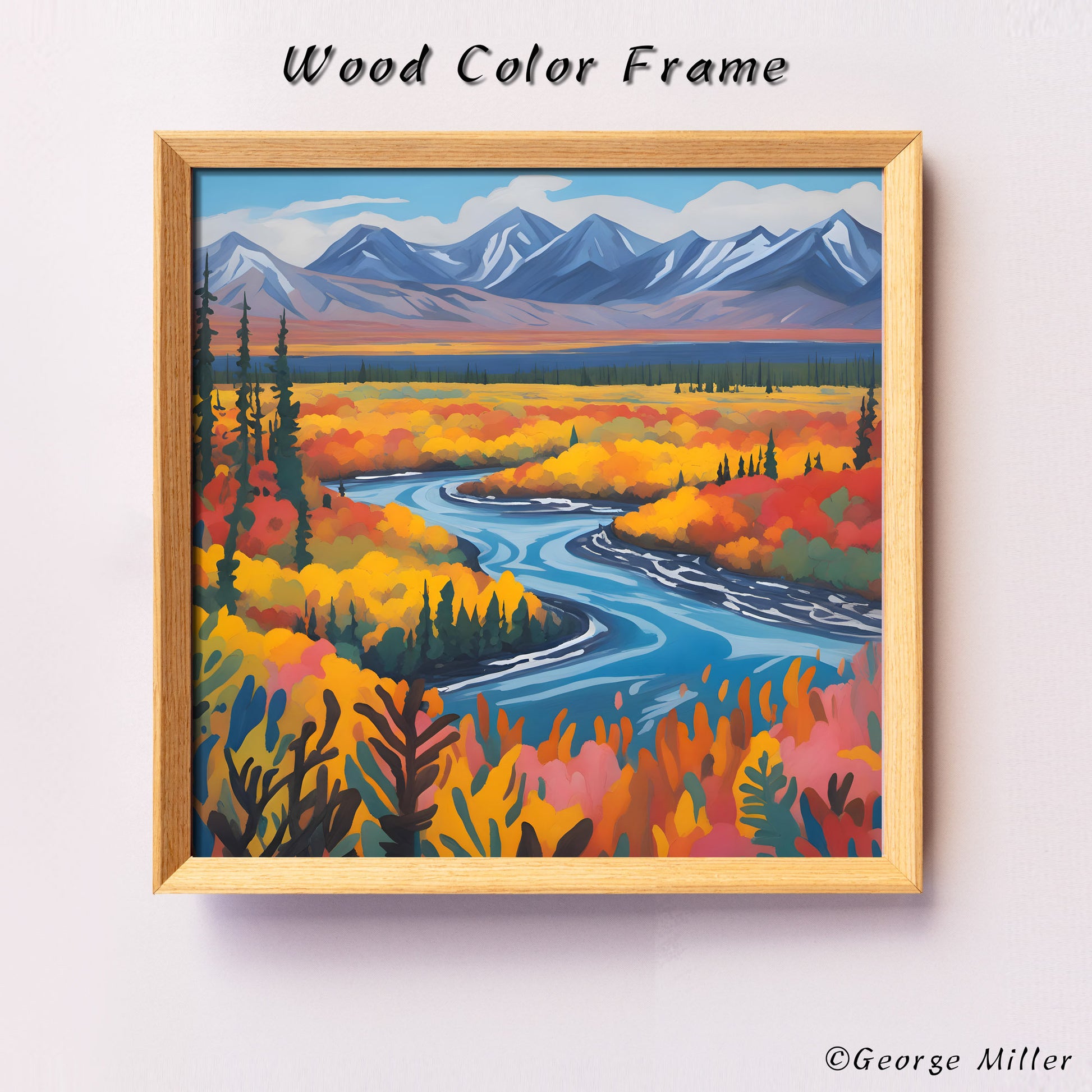 Kobuk Valley National Park USA Travel Art: Vibrant Prints & Canvas for Office Decor