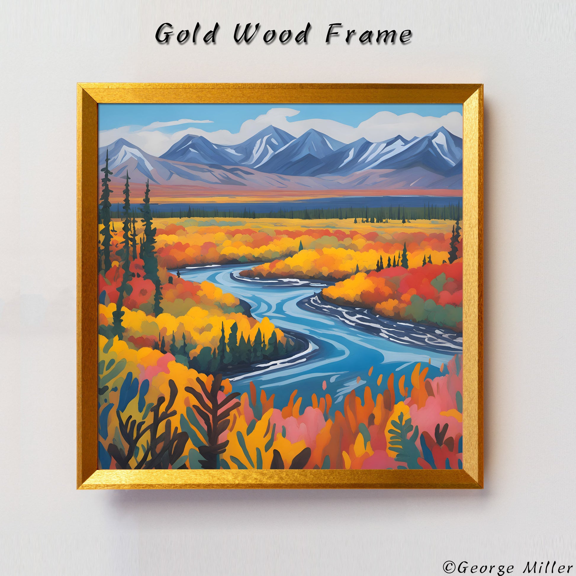 Kobuk Valley National Park USA Travel Art: Vibrant Prints & Canvas for Office Decor