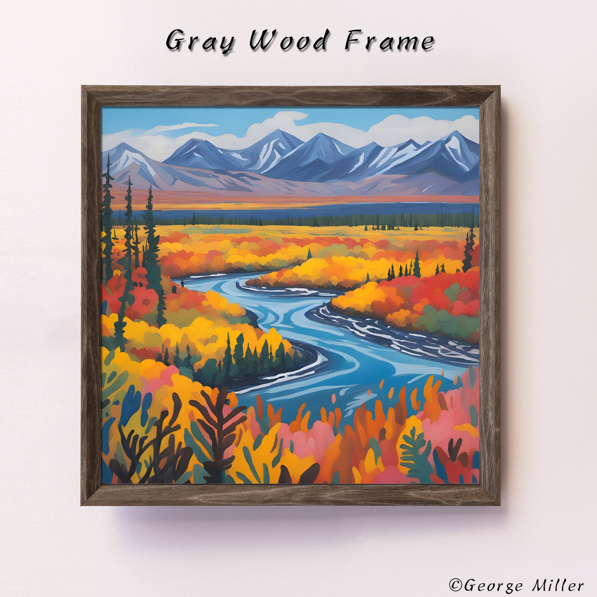 Kobuk Valley National Park USA Travel Art: Vibrant Prints & Canvas for Office Decor