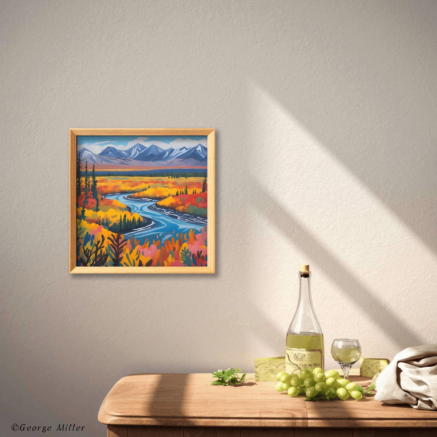 Kobuk Valley National Park USA Travel Art: Vibrant Prints & Canvas for Office Decor