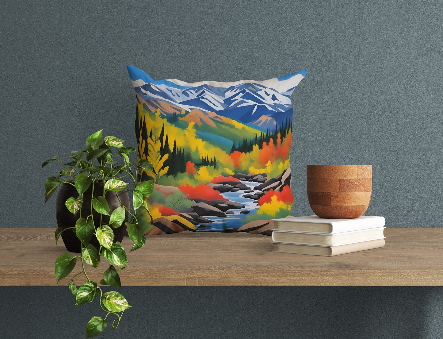 Wrangell St. Elias National Park, Decorative Pillow, Usa Travel Pillow, Modern Pillow, 24X24 Pillow Case, Home Decor Pillow, Sofa Pillows