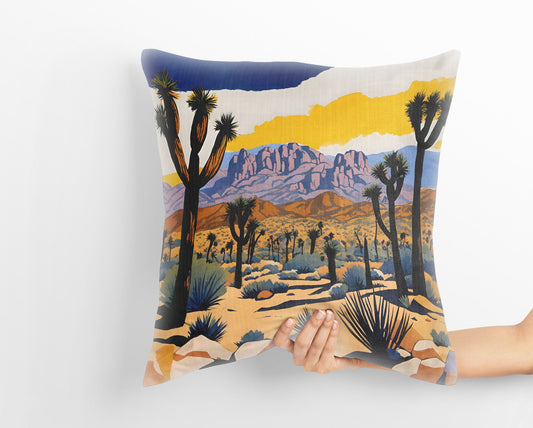Hidden Valley In Joshua Tree National Park, California Tapestry Pillows, Travel Pillow, Designer Pillow, Modern Pillow, Large Pillow Cases