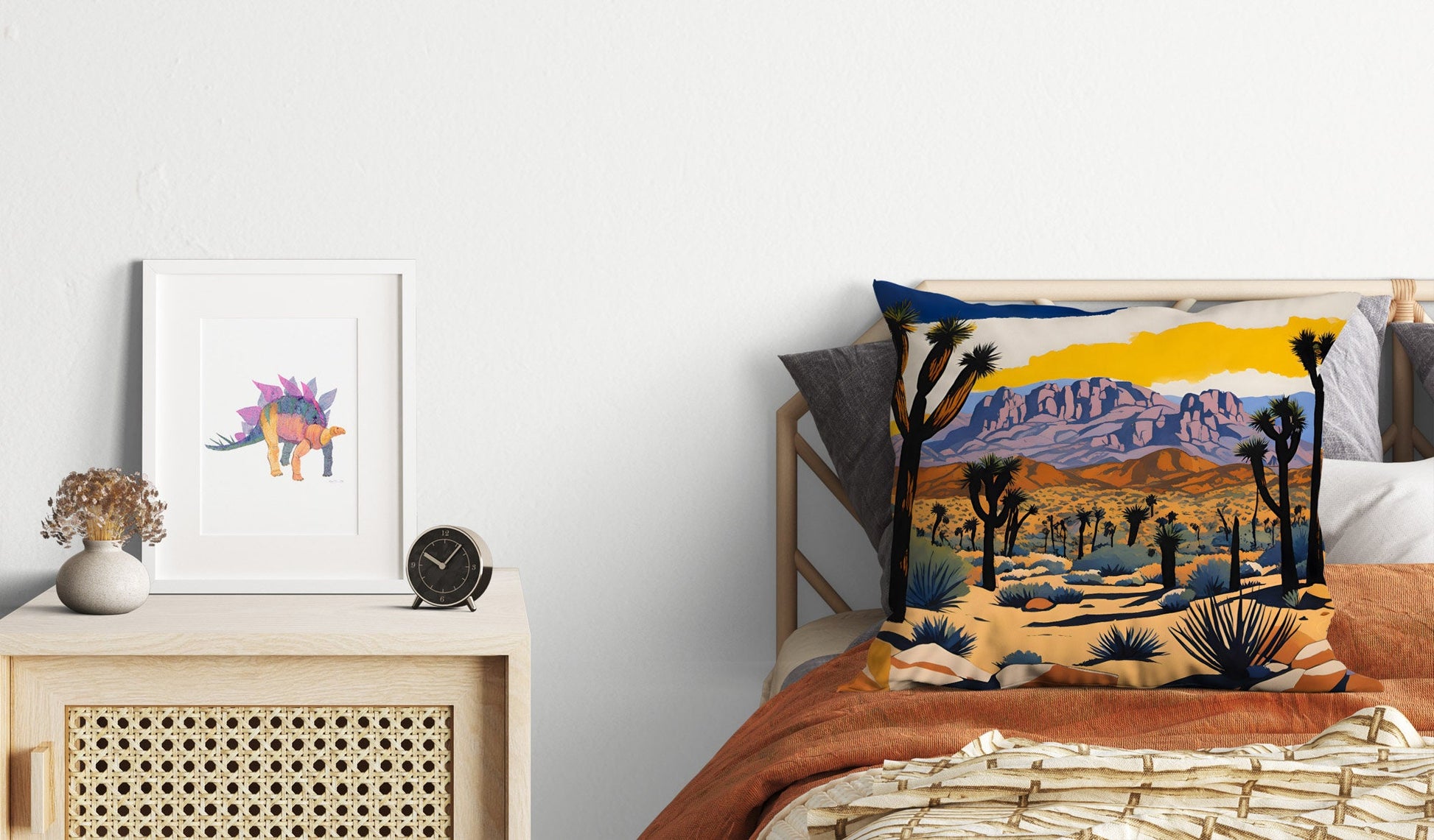 Hidden Valley In Joshua Tree National Park, California Tapestry Pillows, Travel Pillow, Designer Pillow, Modern Pillow, Large Pillow Cases