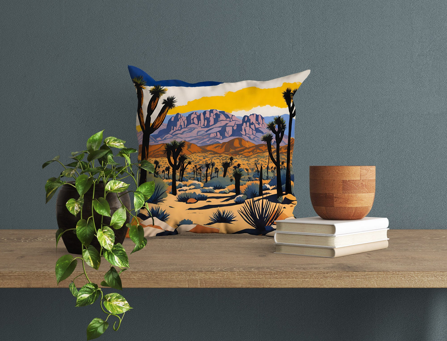 Hidden Valley In Joshua Tree National Park, California Tapestry Pillows, Travel Pillow, Designer Pillow, Modern Pillow, Large Pillow Cases