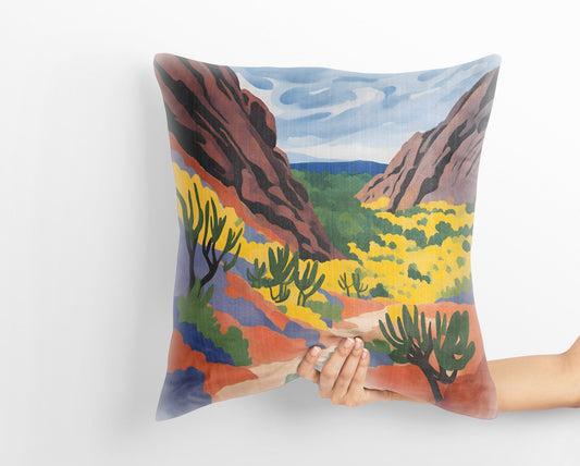 Wind Cave National Park Throw Pillow Cover, Usa Travel Pillow, Soft Pillow Cases, Colorful Pillow Case, Beautiful Pillow, Pillow Cover 20X20