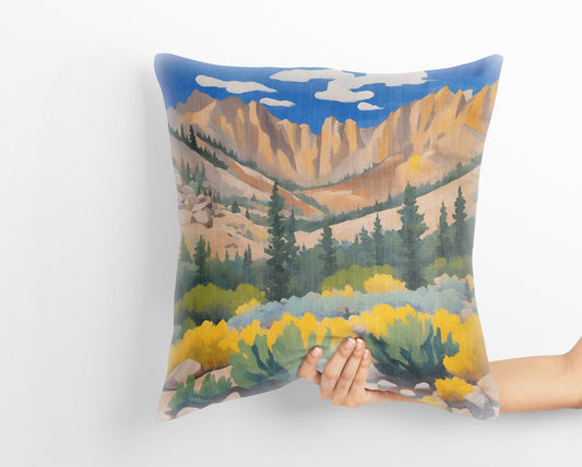 Great Basin National Park, Throw Pillow Cover, Usa Travel Pillow, Comfortable, Fashion, 24X24 Pillow Case, Gift For Parents, Sofa Pillows