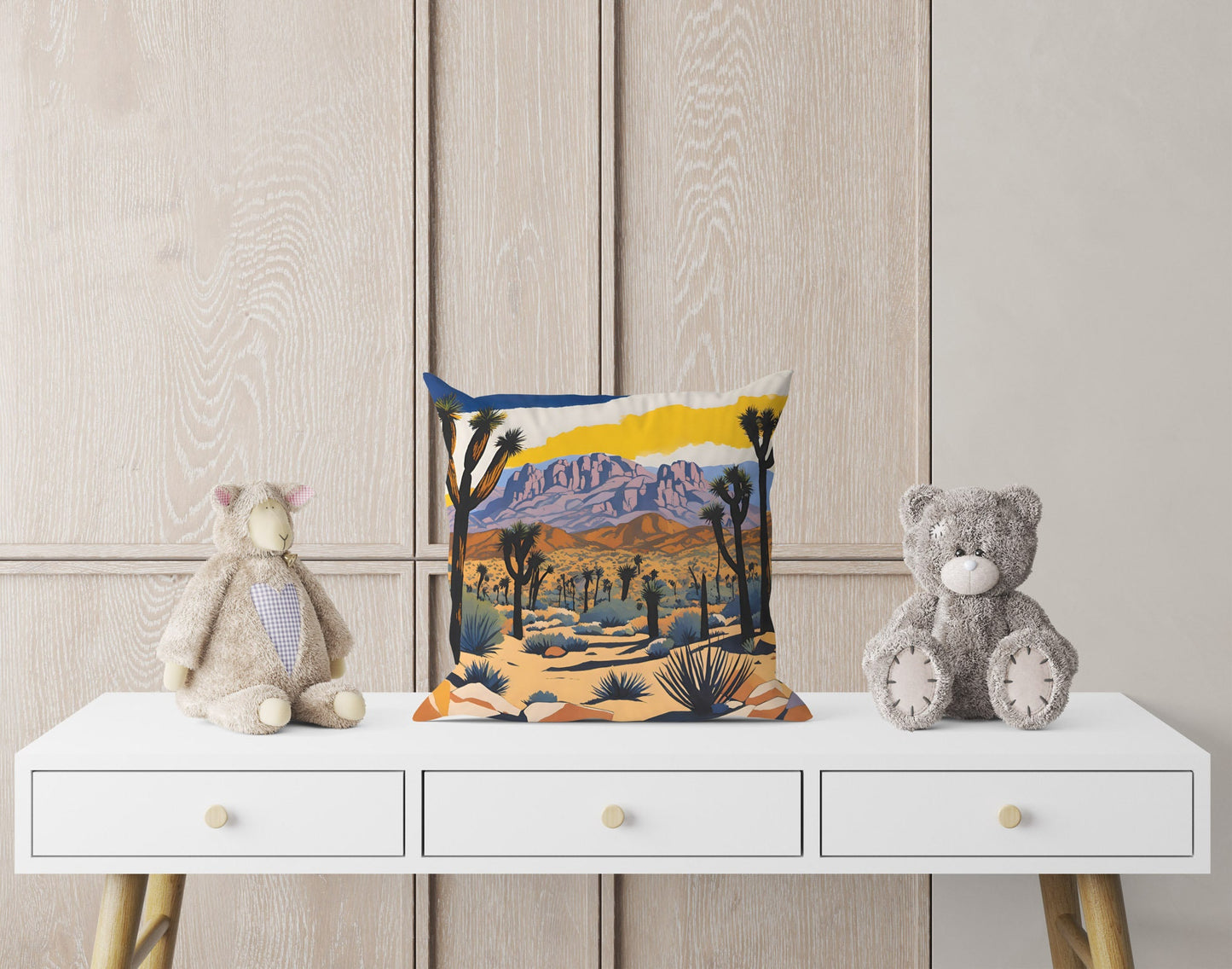 Hidden Valley In Joshua Tree National Park, California Tapestry Pillows, Travel Pillow, Designer Pillow, Modern Pillow, Large Pillow Cases