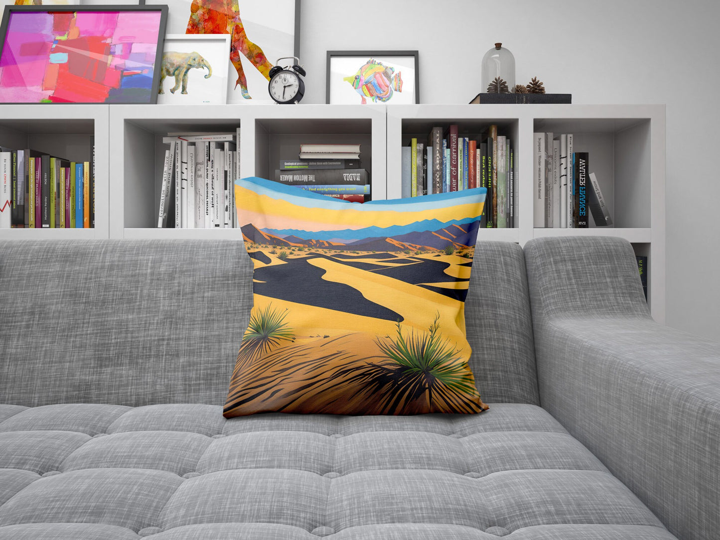 Mesquite Flat Sand Dunes In Death Valley National Park, California Pillow Case, Usa Travel Pillow, 24X24 Pillow Case, Indoor Pillow Cases