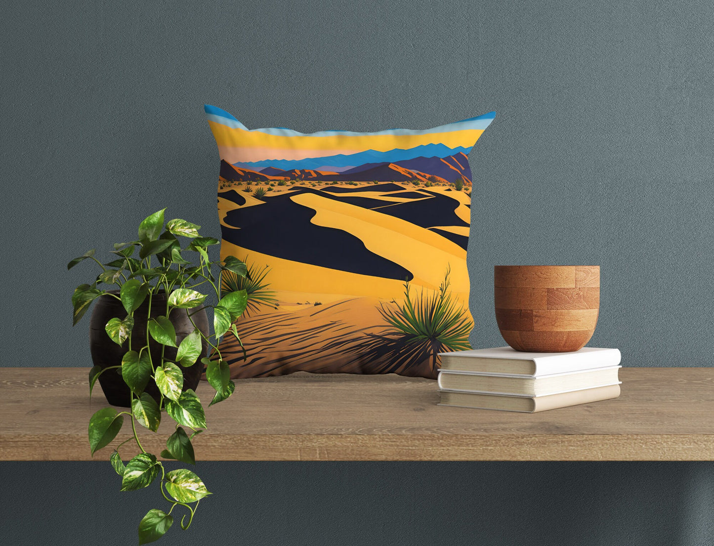 Mesquite Flat Sand Dunes In Death Valley National Park, California Pillow Case, Usa Travel Pillow, 24X24 Pillow Case, Indoor Pillow Cases