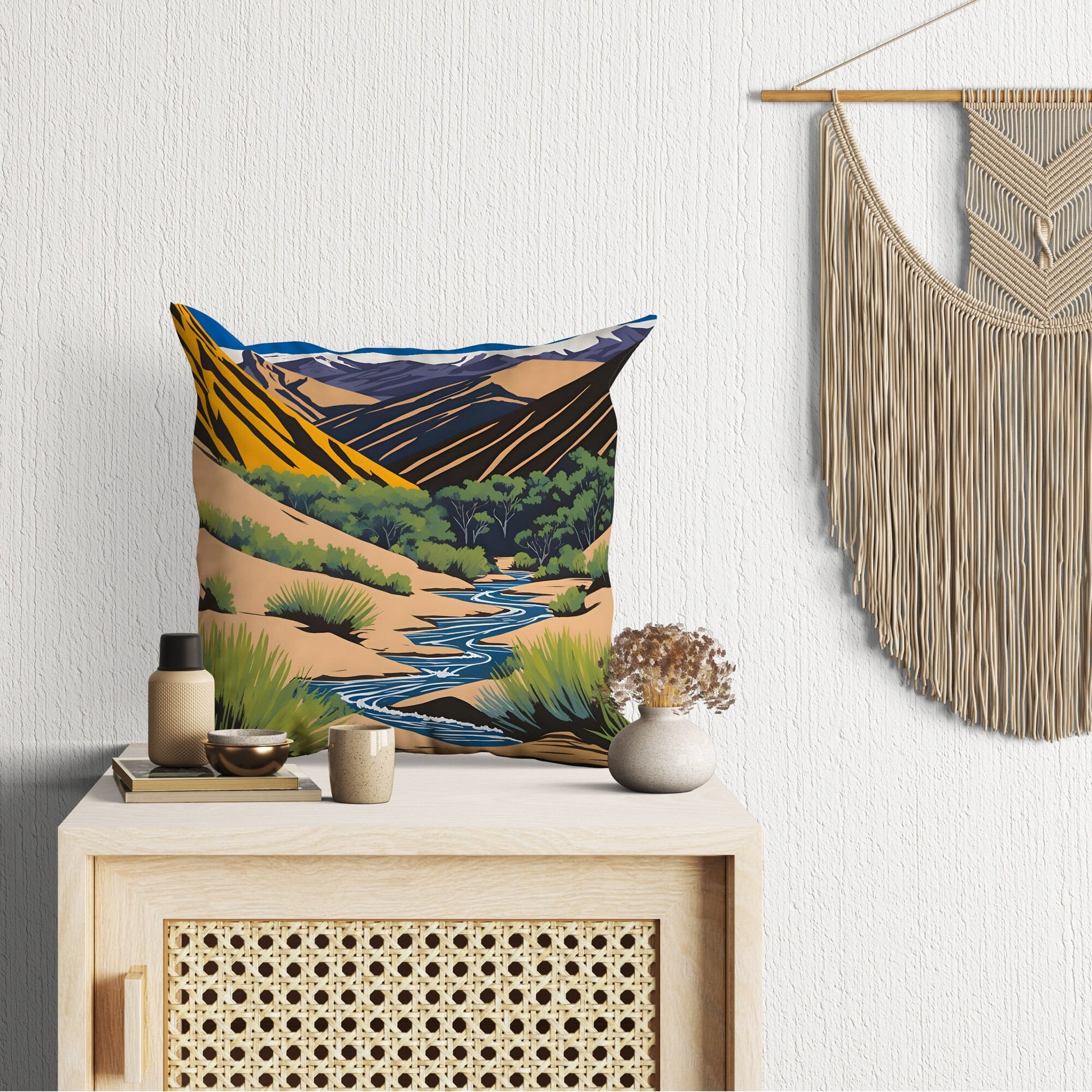 Great Sand Dunes National Park, Colorado Decorative Pillow, Usa Travel Pillow, Artist Pillow, Contemporary Pillow, 20X20 Pillow Cover