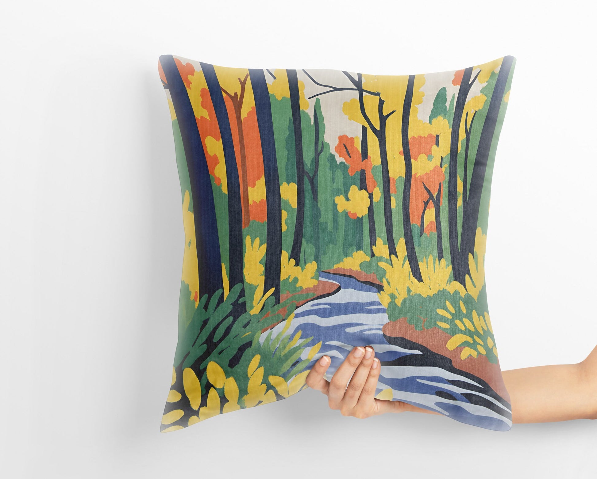 Cuyahoga Valley National Park Throw Pillow Cover, Usa Travel Pillow, Soft Pillow Cases, Colorful Pillow Case, Fashion, 16X16 Case