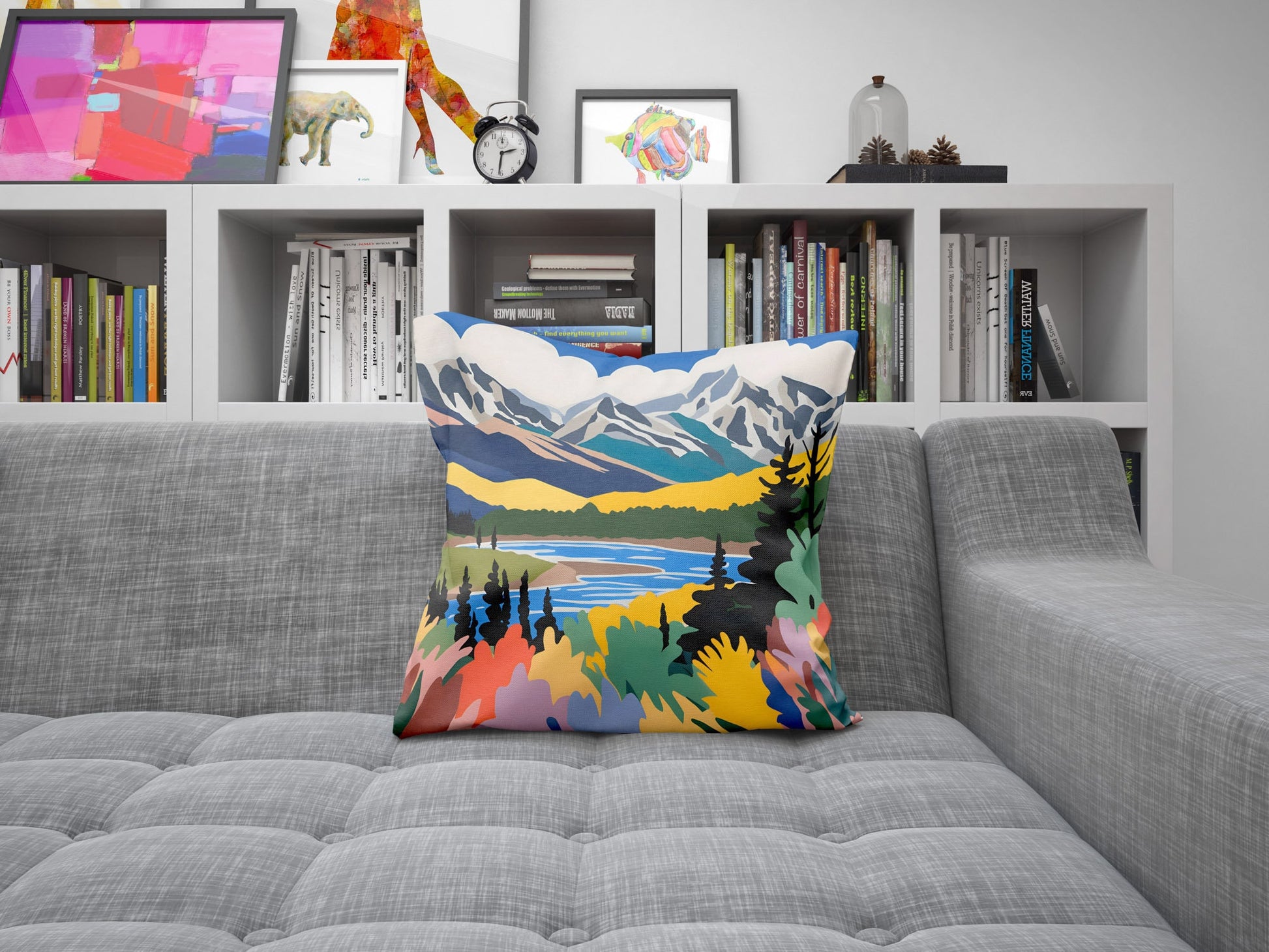 Rocky Mountain National Park, Colorado Throw Pillow, Usa Travel Pillow, Art Pillow, Colorful Pillow Case, Fashion, Large Pillow Cases